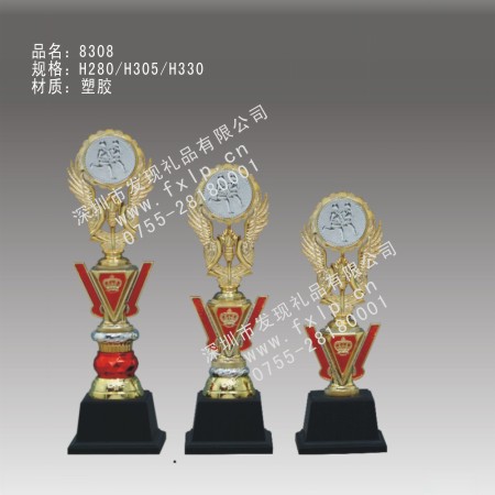 8308人人有獎 五星獎杯|水晶獎杯|水晶獎牌|工藝禮品|獎杯獎牌制作